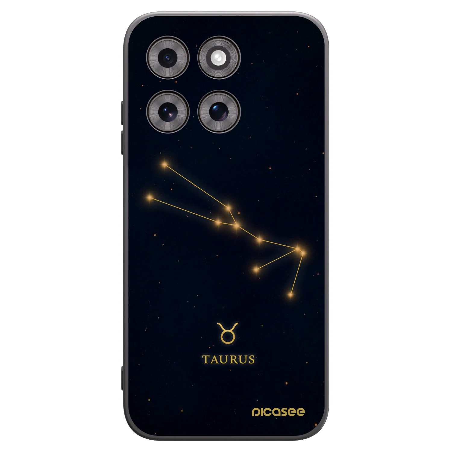 Picasee husă neagră din silicon pentru Motorola Moto G77 - TAURUS