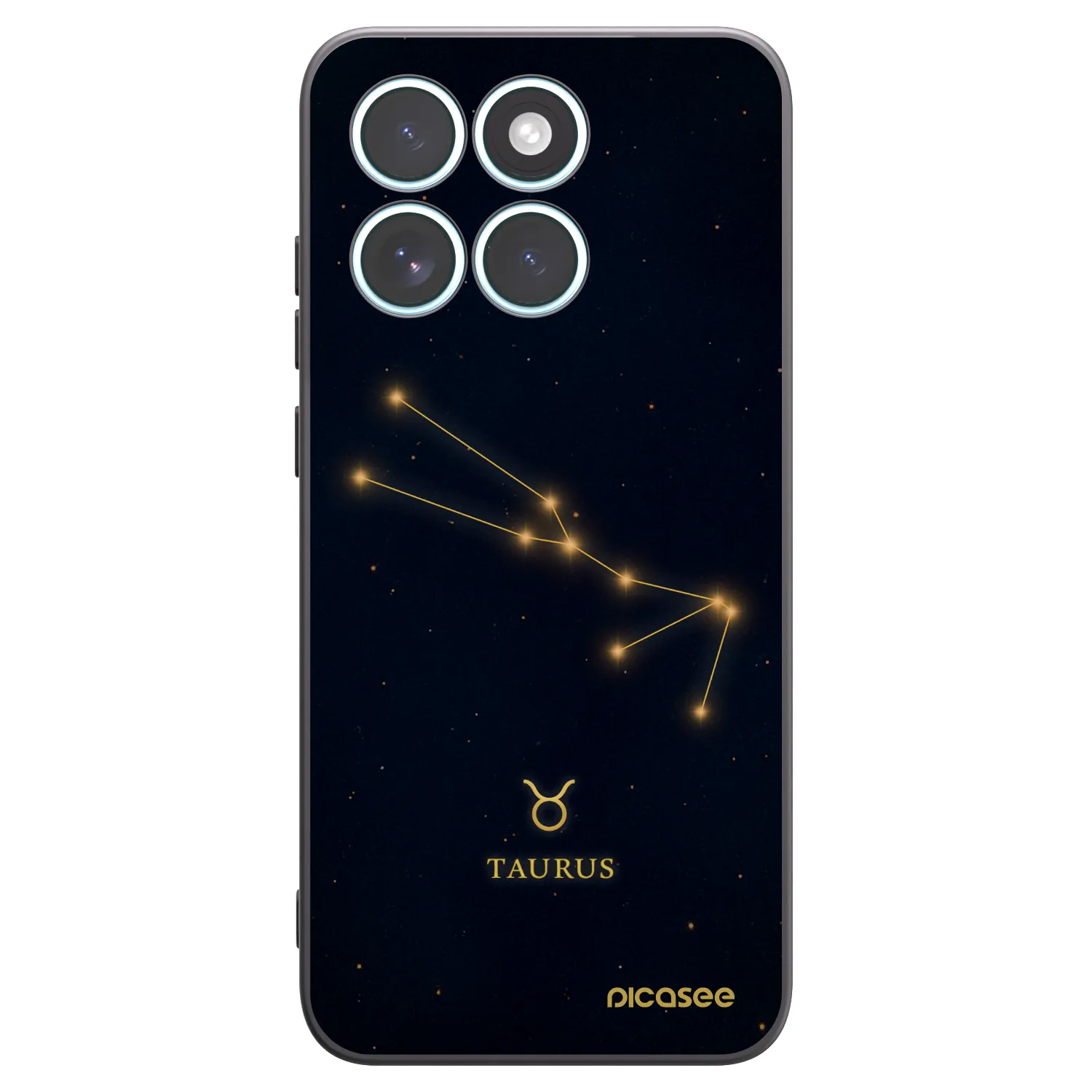 Picasee husă neagră din silicon pentru Motorola Edge 70 Fusion - TAURUS