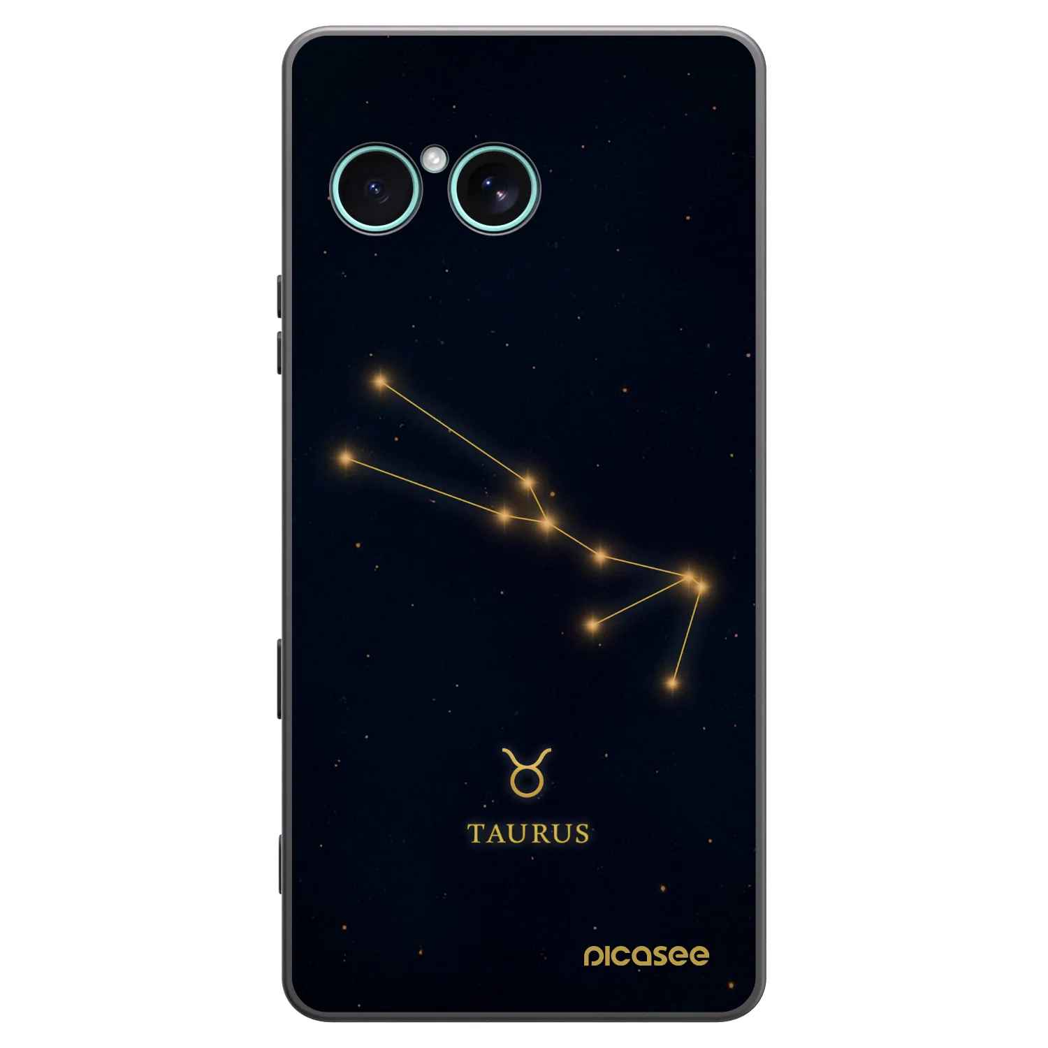 Picasee husă neagră din silicon pentru Sony Xperia 10 VII - TAURUS