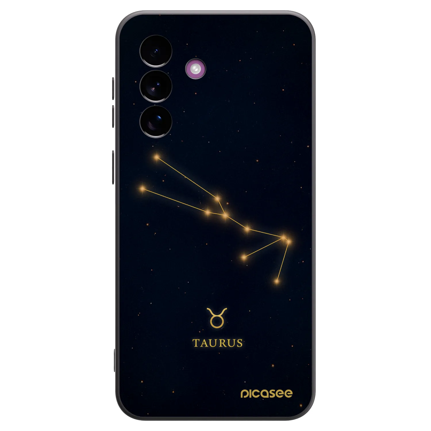 Picasee husă neagră din silicon pentru Samsung Galaxy A37 - TAURUS