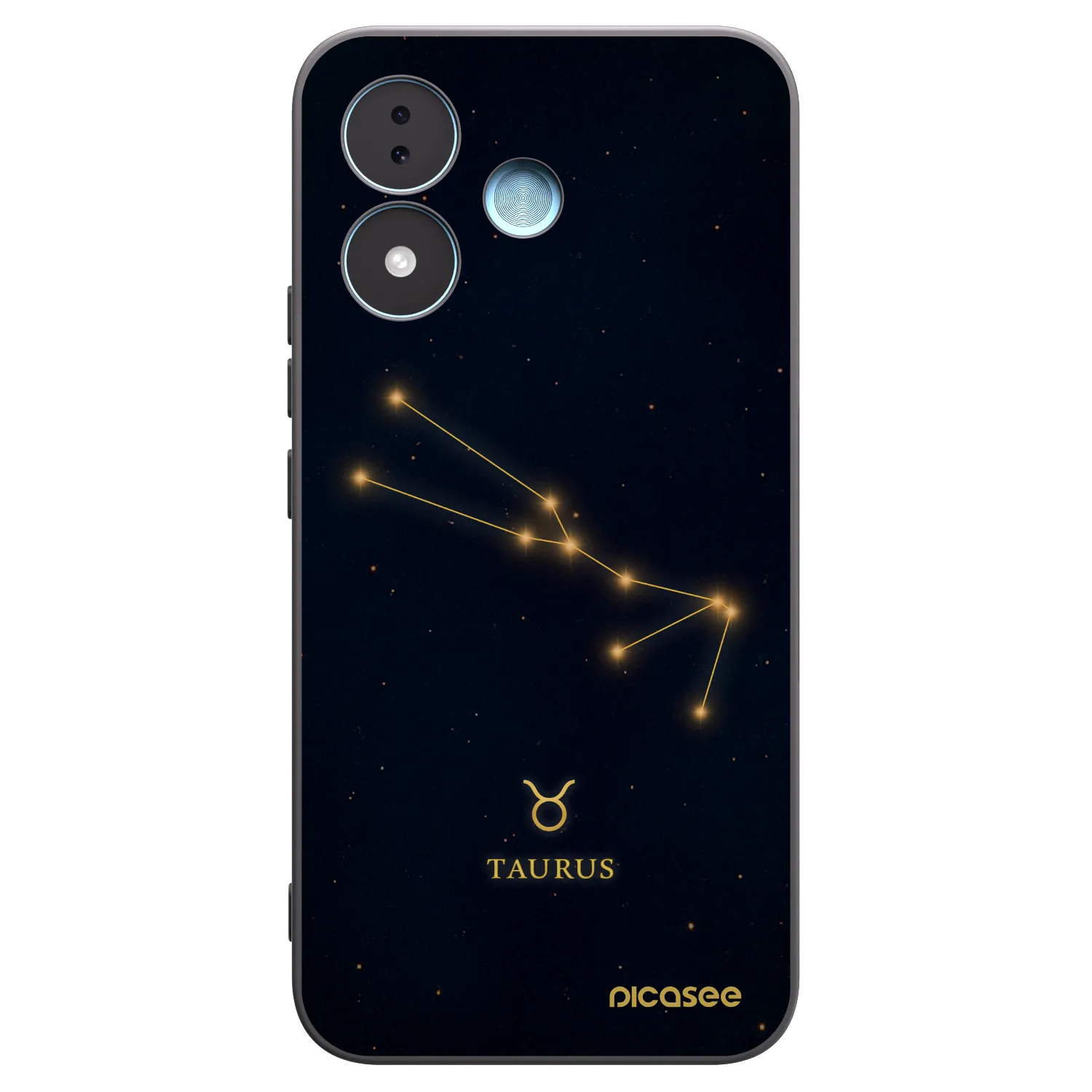 Picasee husă neagră din silicon pentru Xiaomi Redmi Note 17 5G - TAURUS
