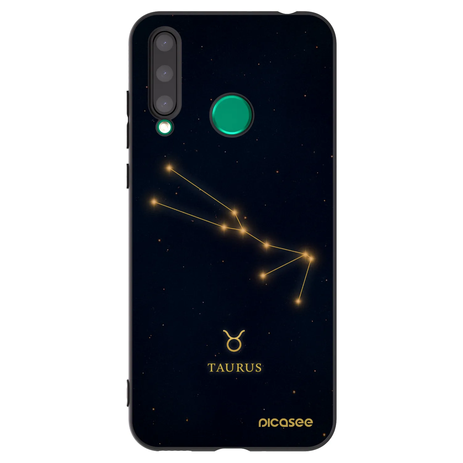 Picasee husă neagră din silicon pentru Honor 20 Lite - TAURUS