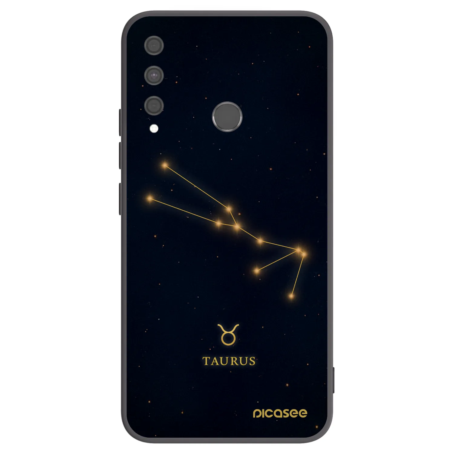 Picasee husă neagră din silicon pentru Huawei P40 Lite E - TAURUS