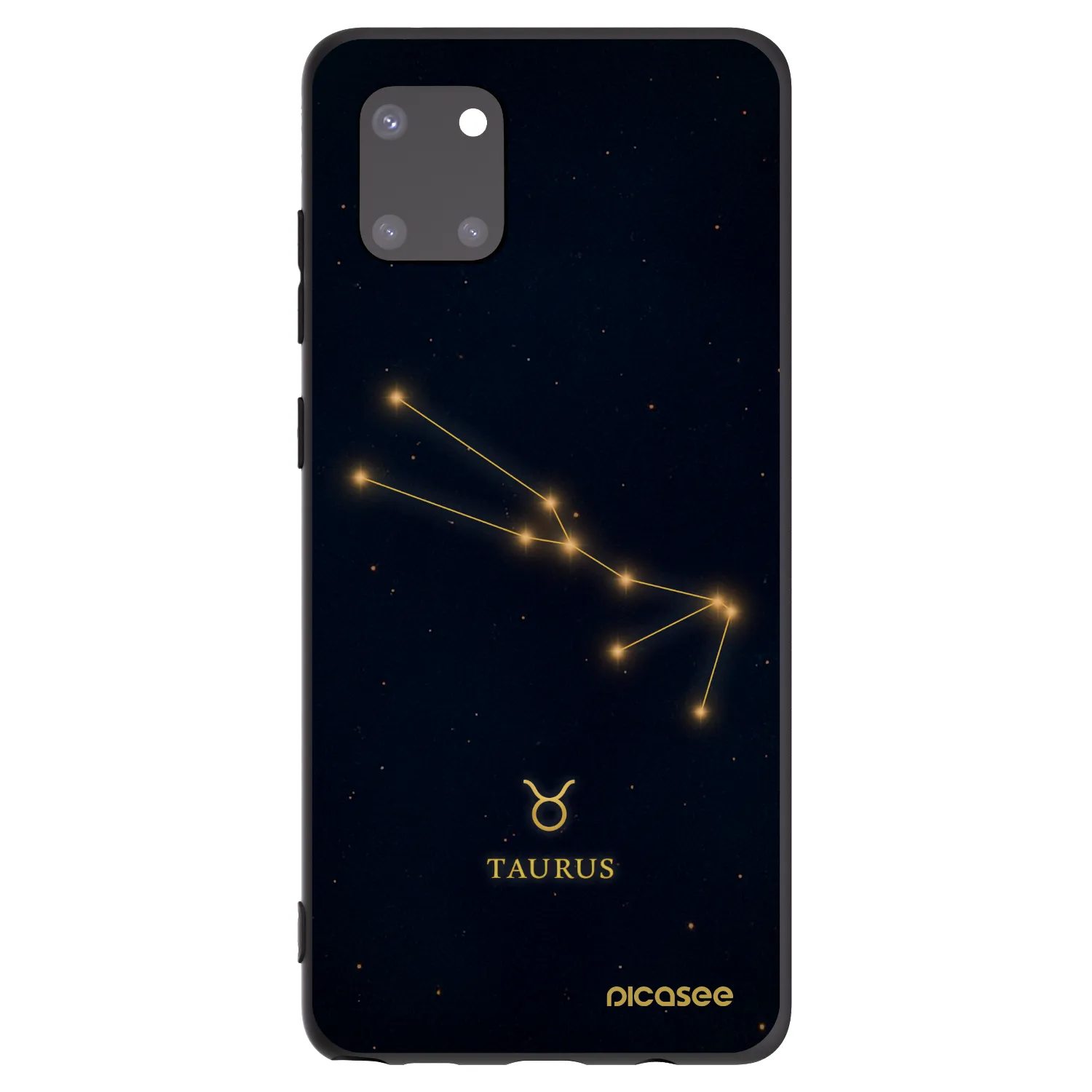 Picasee husă neagră din silicon pentru Samsung Galaxy Note 10 Lite N770F - TAURUS