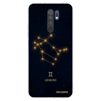 Picasee husă transparentă din silicon pentru Xiaomi Redmi 9 - GEMINI