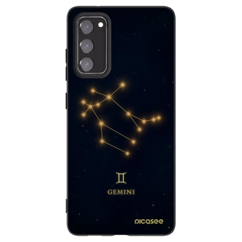 Picasee husă neagră din silicon pentru Samsung Galaxy S20 FE - GEMINI