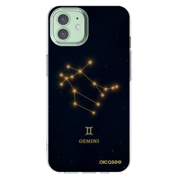 Picasee husă transparentă din silicon pentru Apple iPhone 12 Pro - GEMINI