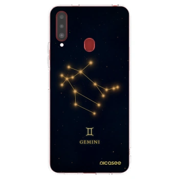 Picasee husă transparentă din silicon pentru Samsung Galaxy A20s - GEMINI