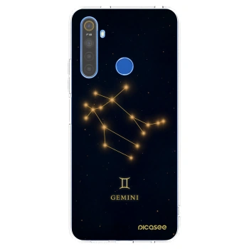 Picasee husă transparentă din silicon pentru Realme 5 - GEMINI