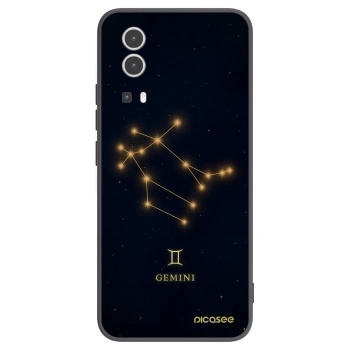 Picasee husă neagră din silicon pentru Vivo Y72 5G - GEMINI