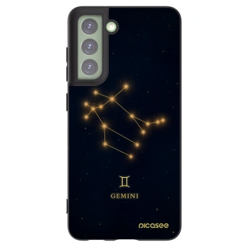 Picasee husă neagră din silicon pentru Samsung Galaxy S21 FE 5G - GEMINI