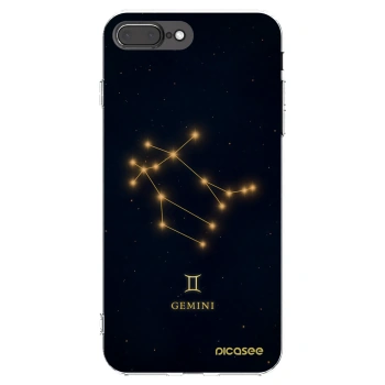 Picasee husă transparentă din silicon pentru Apple iPhone 7 Plus - GEMINI