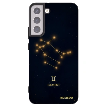 Picasee husă neagră din silicon pentru Samsung Galaxy S22+ 5G - GEMINI