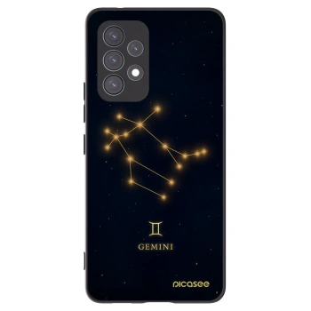 Picasee husă neagră din silicon pentru Samsung Galaxy A53 5G A536 - GEMINI