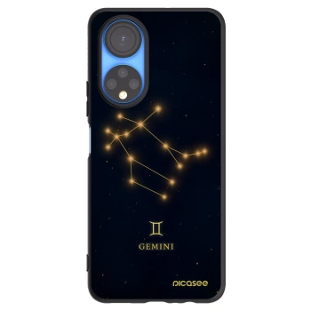 Picasee husă neagră din silicon pentru Honor X7 - GEMINI