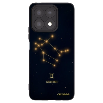 Picasee husă neagră din silicon pentru Honor X8a - GEMINI