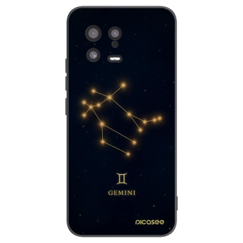 Picasee husă neagră din silicon pentru Xiaomi 13 - GEMINI