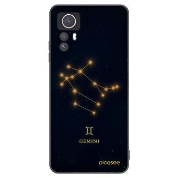 Picasee husă neagră din silicon pentru Xiaomi Redmi Note 12S - GEMINI