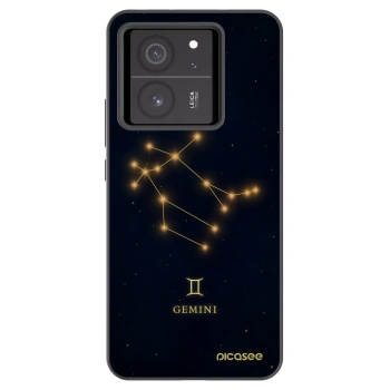 Picasee husă neagră din silicon pentru Xiaomi 13T - GEMINI