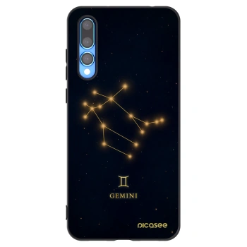 Picasee husă neagră din silicon pentru Huawei P20 Pro - GEMINI