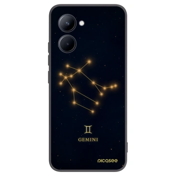 Picasee husă neagră din silicon pentru Realme C33 (2023) - GEMINI