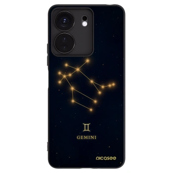 Picasee husă neagră din silicon pentru Xiaomi Redmi 13C 4G - GEMINI