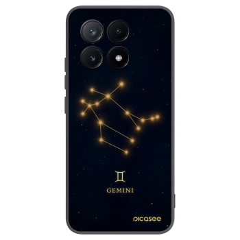 Picasee husă neagră din silicon pentru Xiaomi Poco X6 Pro - GEMINI