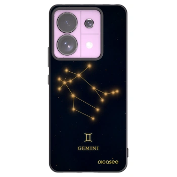 Picasee husă neagră din silicon pentru Xiaomi Redmi Note 13 Pro 5G - GEMINI