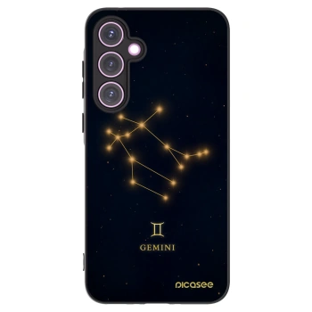 Picasee husă neagră din silicon pentru Samsung Galaxy A35 5G A356B - GEMINI
