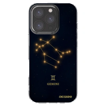 Picasee husă transparentă din silicon pentru Apple iPhone 16 Pro - GEMINI