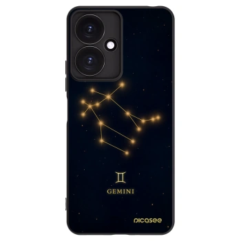 Picasee husă neagră din silicon pentru Xiaomi Redmi 13C 5G - GEMINI