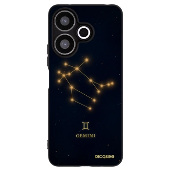 Picasee husă neagră din silicon pentru Xiaomi Redmi 13 4G - GEMINI