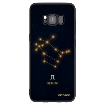 Picasee husă neagră din silicon pentru Samsung Galaxy S8 G950F - GEMINI