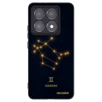 Picasee husă neagră din silicon pentru Xiaomi 14T Pro - GEMINI