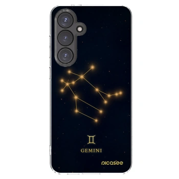 Picasee husă transparentă din silicon pentru Samsung Galaxy S24 FE S721B - GEMINI