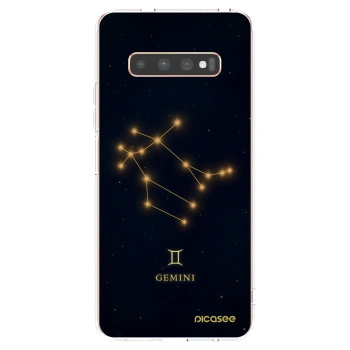 Picasee husă transparentă din silicon pentru Samsung Galaxy S10 Plus G975 - GEMINI