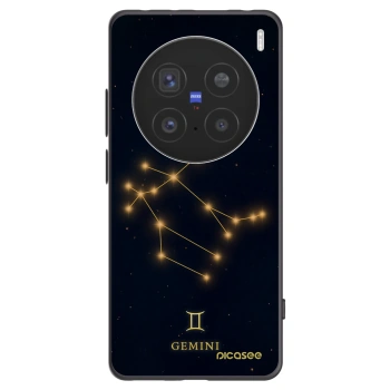 Picasee husă neagră din silicon pentru Vivo X200 Pro - GEMINI