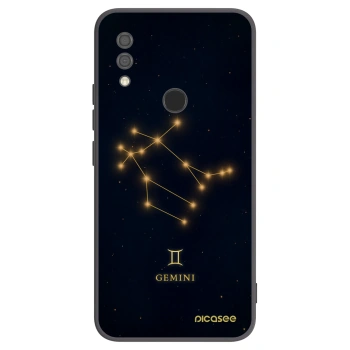 Picasee husă neagră din silicon pentru Xiaomi Redmi 7 - GEMINI