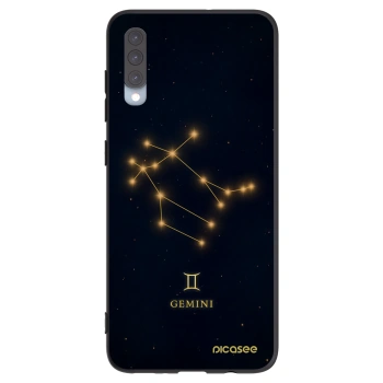 Picasee husă neagră din silicon pentru Samsung Galaxy A70 A705F - GEMINI
