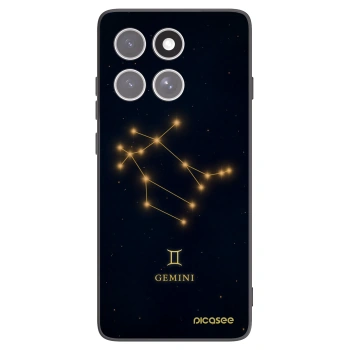 Picasee husă neagră din silicon pentru Motorola Edge 60 Fusion - GEMINI