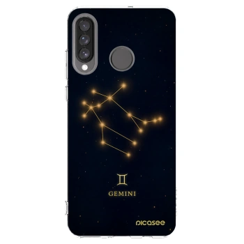 Picasee husă transparentă din silicon pentru Huawei P30 Lite - GEMINI