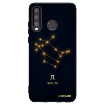 Picasee husă neagră din silicon pentru Huawei P30 Lite - GEMINI