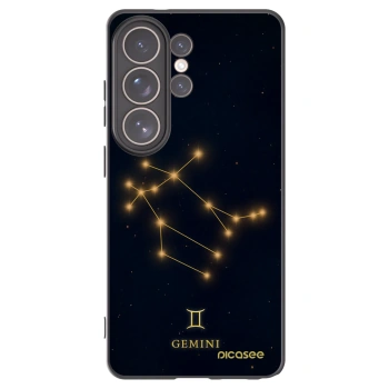 Picasee husă neagră din silicon pentru Samsung Galaxy S26 Ultra - GEMINI
