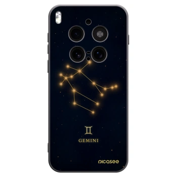 Picasee husă neagră din silicon pentru Vivo X300 Pro - GEMINI
