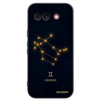 Picasee husă neagră din silicon pentru Google Pixel 10a - GEMINI