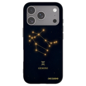 Picasee husă neagră din silicon pentru Apple iPhone 18 Pro - GEMINI