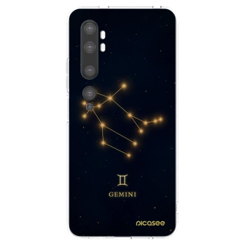 Picasee husă transparentă din silicon pentru Xiaomi Mi Note 10 (Pro) - GEMINI