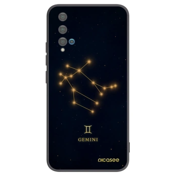 Picasee husă neagră din silicon pentru Huawei Nova 5T - GEMINI