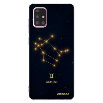 Picasee husă transparentă din silicon pentru Samsung Galaxy A71 A715F - GEMINI