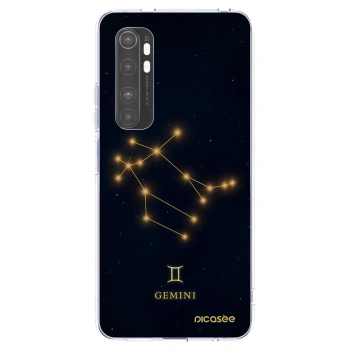 Picasee husă transparentă din silicon pentru Xiaomi Mi Note 10 Lite - GEMINI